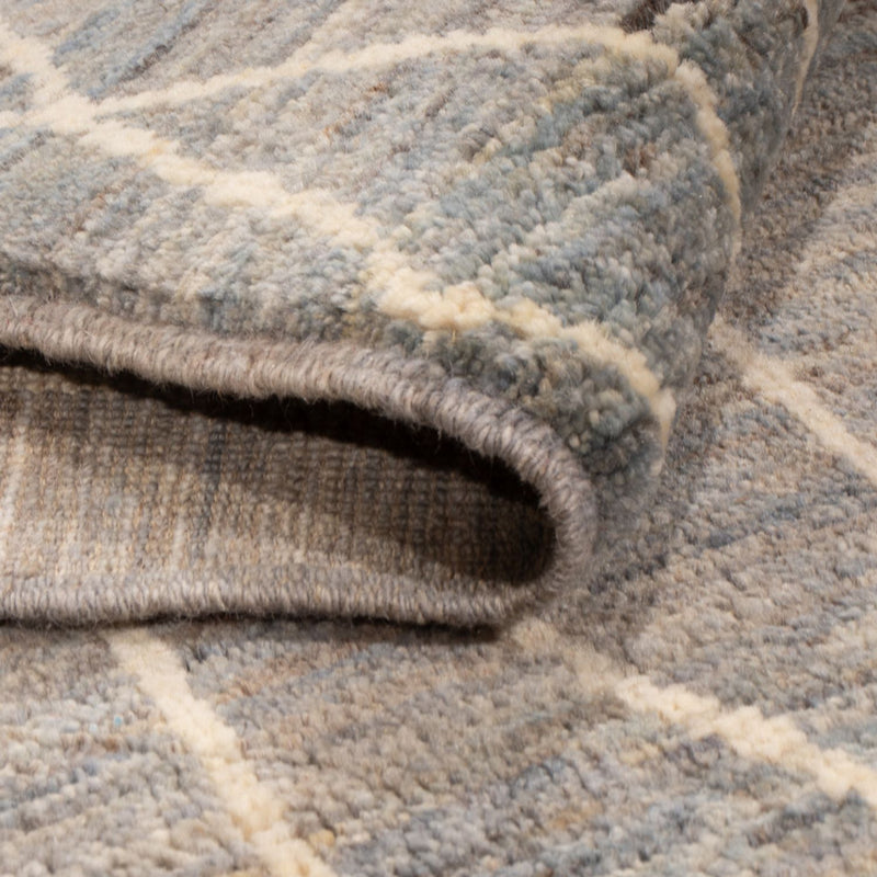 Dywan berberyjski - 288 x 204 cm - morski błękit