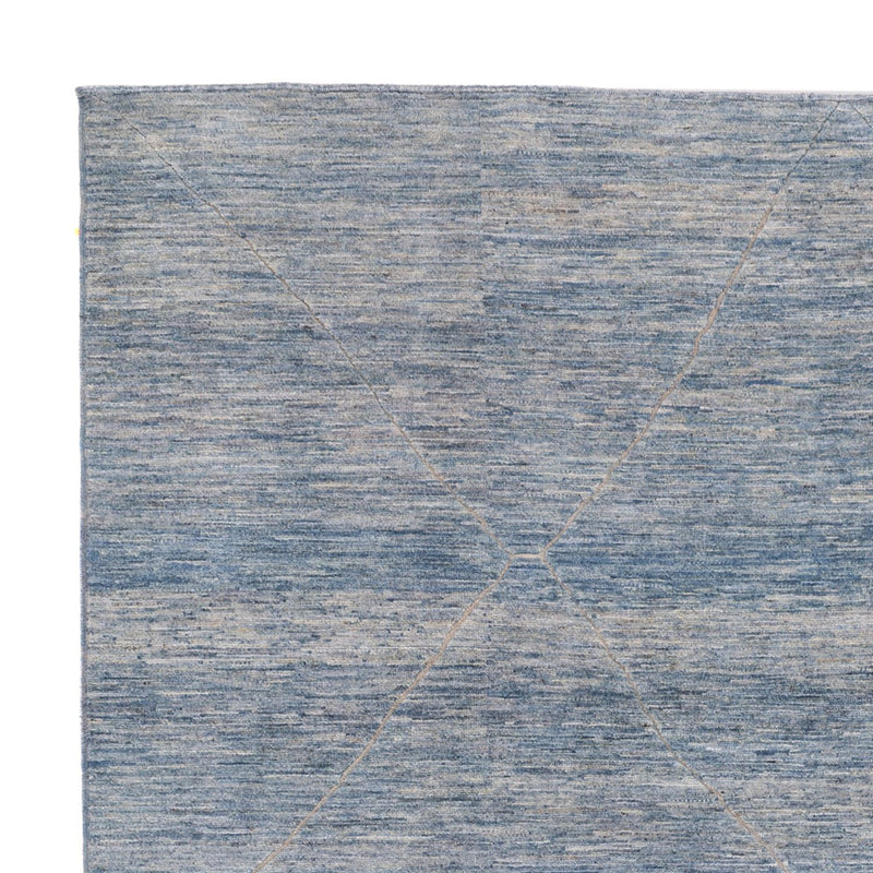 Dywan berberyjski - 298 x 258 cm - morski błękit