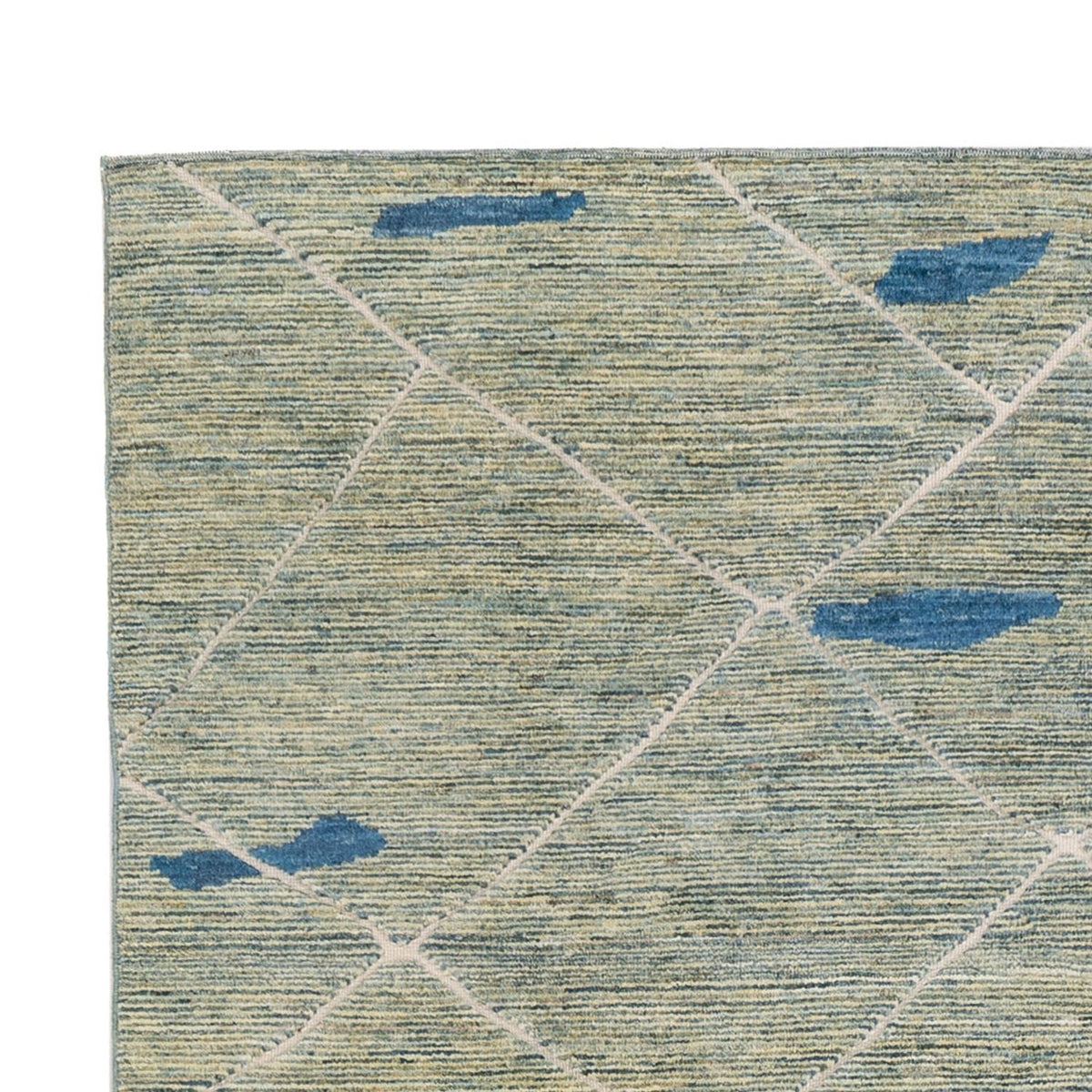 Dywan berberyjski - 300 x 202 cm - jasnozielony