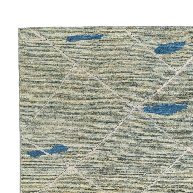 Dywan berberyjski - 300 x 202 cm - jasnozielony