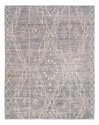 Dywan berberyjski 156x198cm - Dywan wełniany
