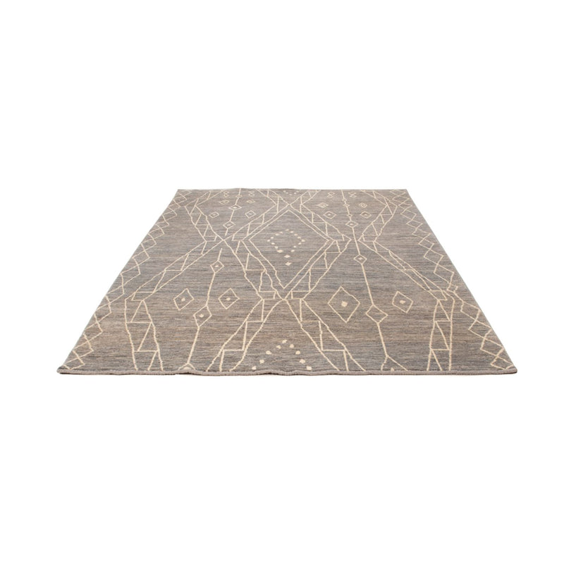 Dywan berberyjski - 245 x 173 cm - morski błękit