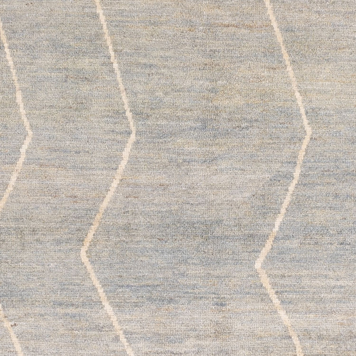 Dywan berberyjski - 204 x 152 cm - jasnoszary