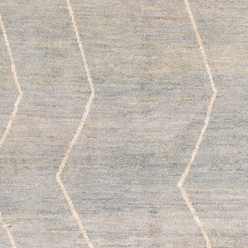 Dywan berberyjski - 204 x 152 cm - jasnoszary