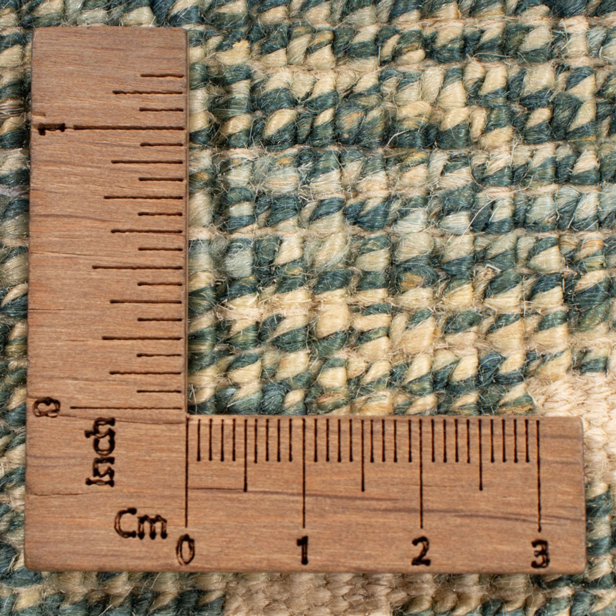 Dywan berberyjski - 199 x 160 cm - jasnozielony