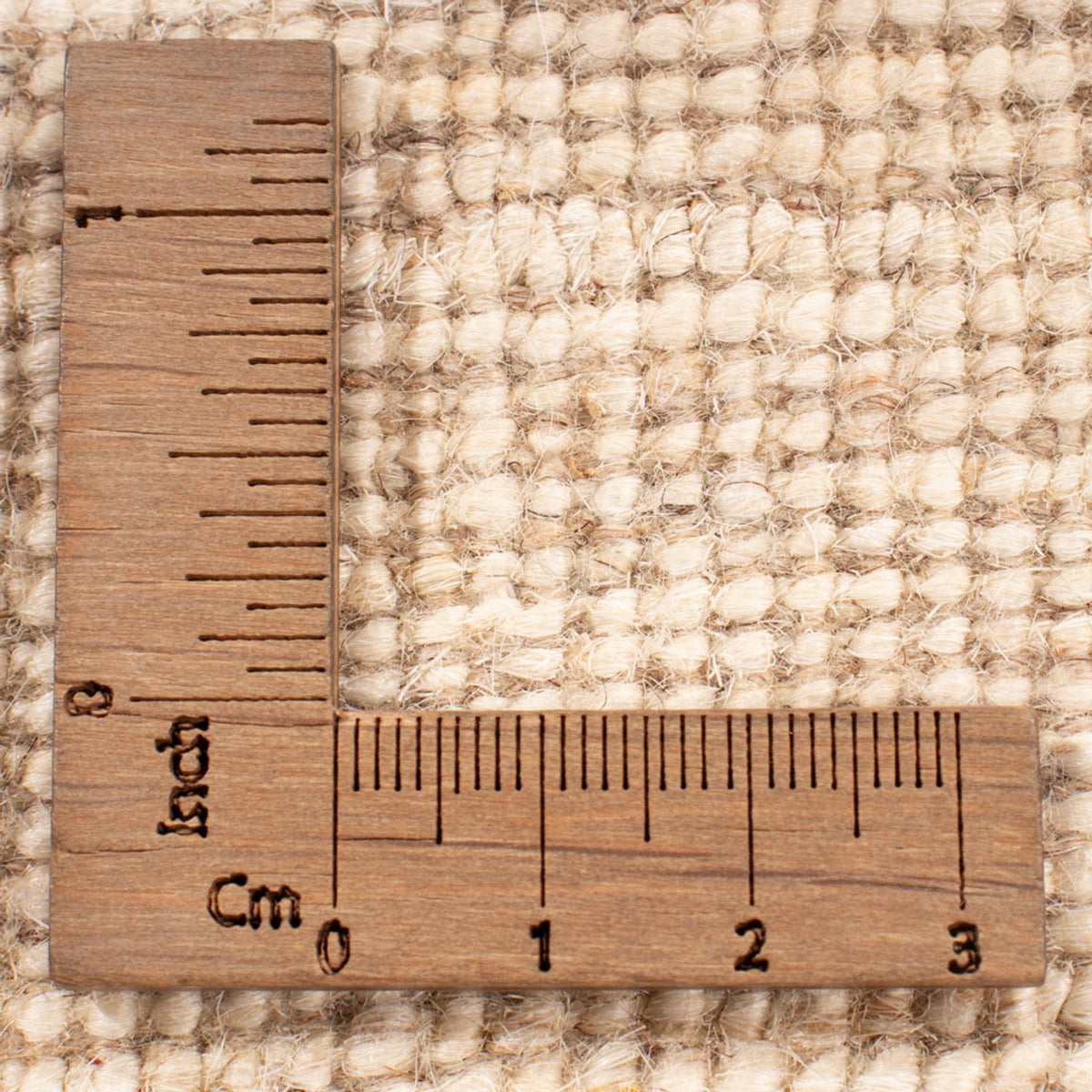 Dywan berberyjski - 200 x 146 cm - kremowy