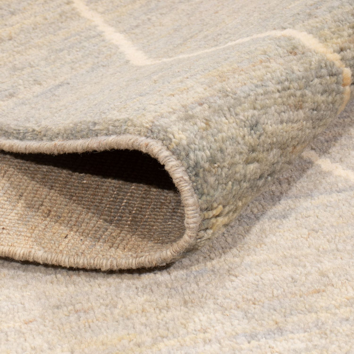 Dywan berberyjski - 237 x 170 cm - jasnoszary