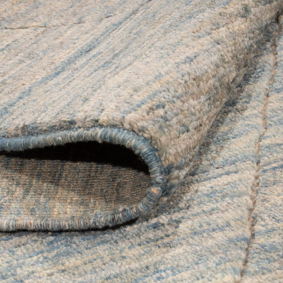 Dywan berberyjski - 196 x 154 cm - morski błękit