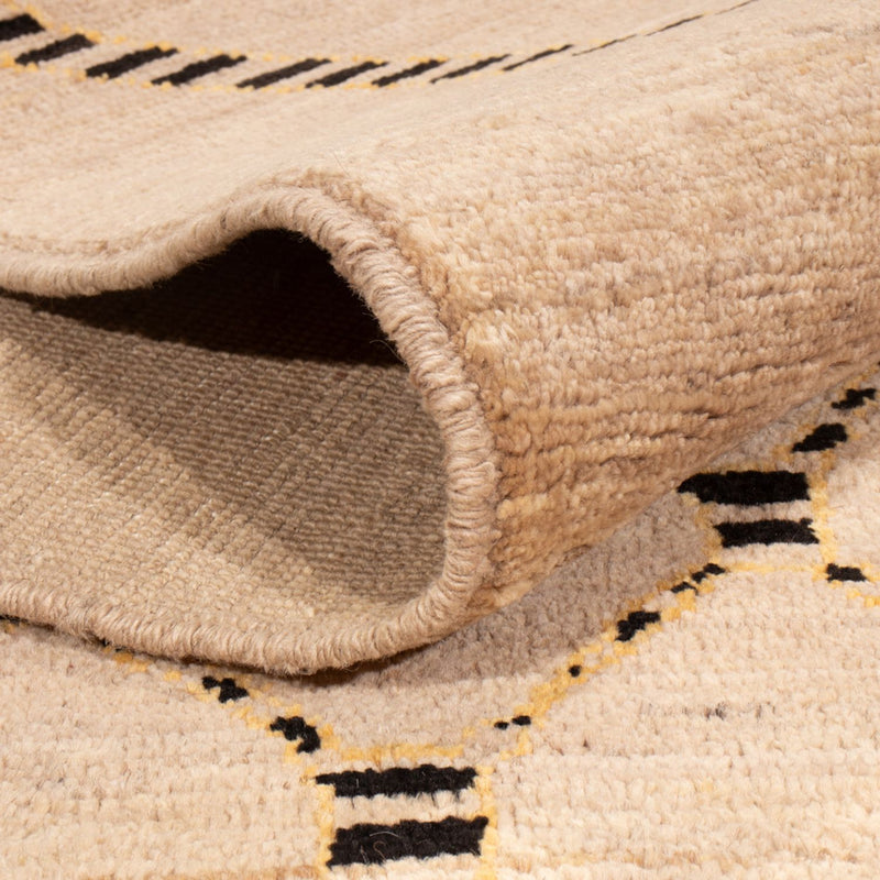 Dywan berberyjski - 203 x 149 cm - beżowy