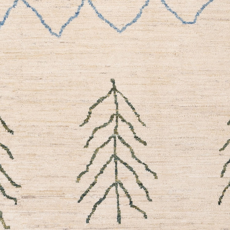 Dywan berberyjski - 242 x 170 cm - kremowy