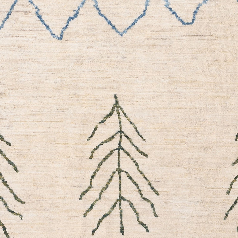 Dywan berberyjski - 232 x 170 cm - kremowy