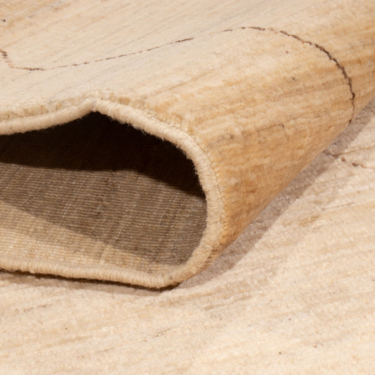 Dywan Gabbeh - perski - 243 x 174 cm - beżowy