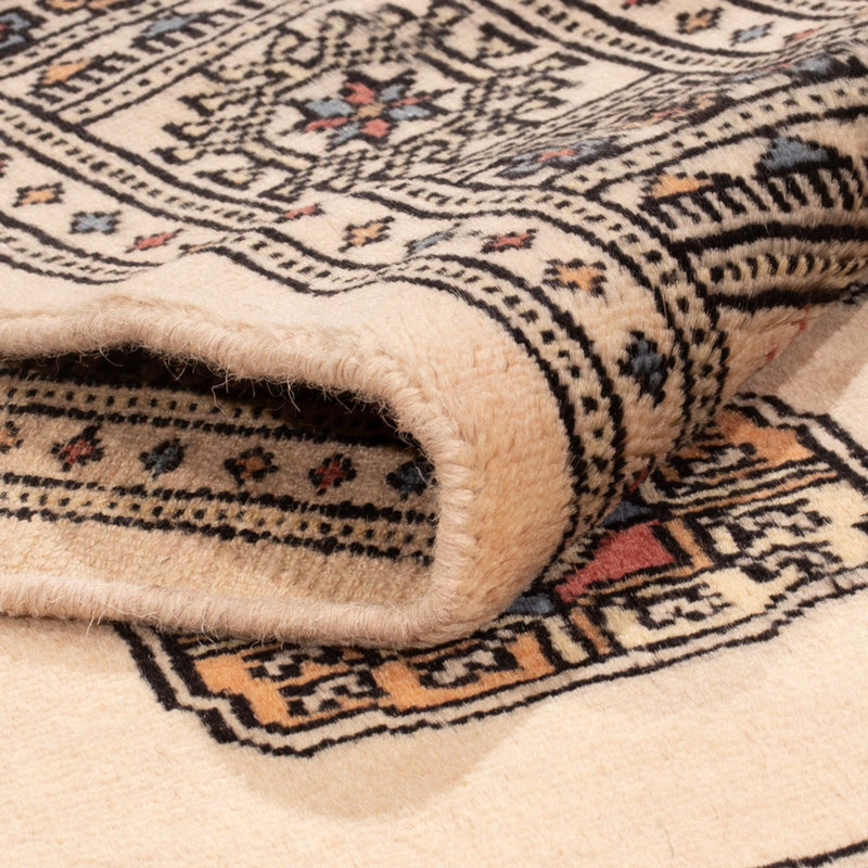 Biegacz Dywan pakistański - 249 x 77 cm - beżowy