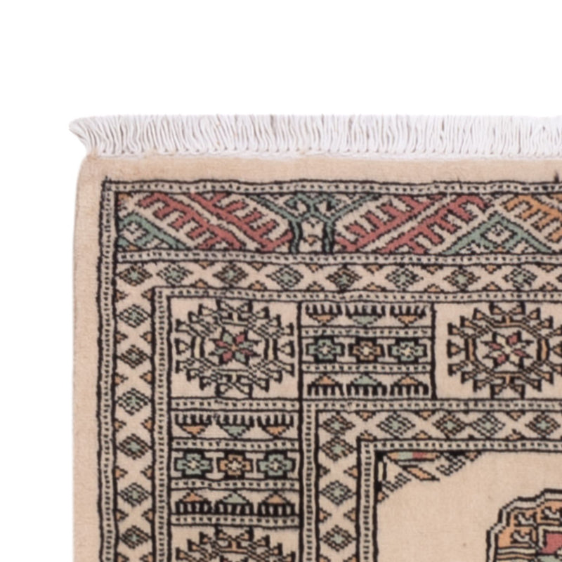 Biegacz Dywan pakistański - 248 x 77 cm - beżowy