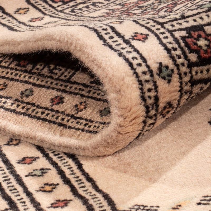 Biegacz Dywan pakistański - 237 x 77 cm - beżowy