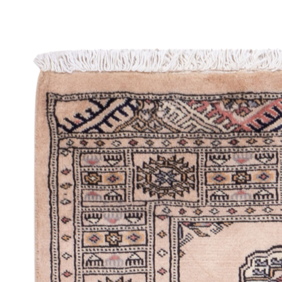 Biegacz Dywan pakistański - 224 x 79 cm - beżowy