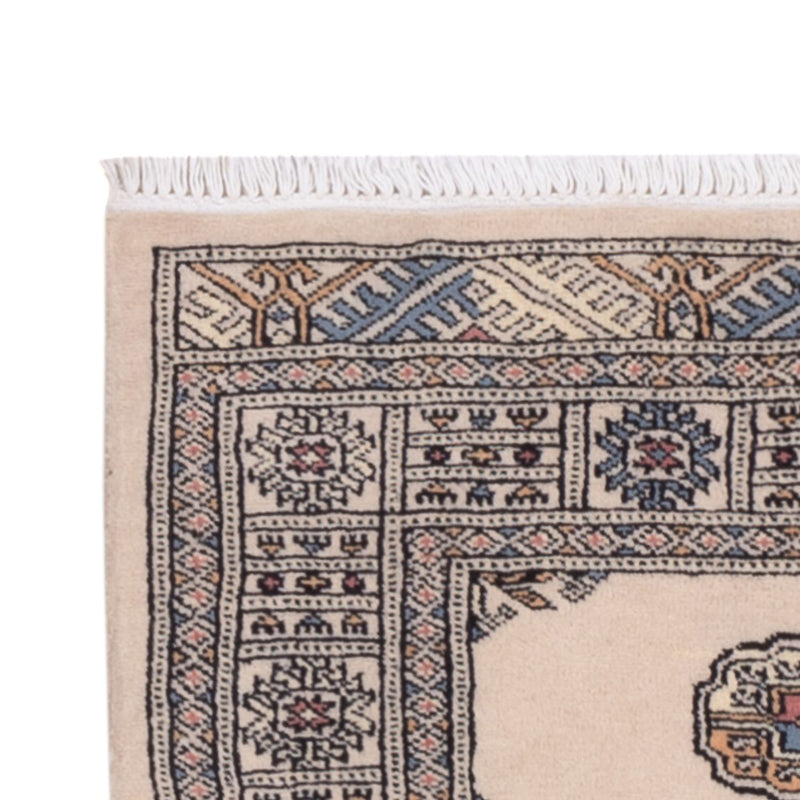 Biegacz Dywan pakistański - 246 x 78 cm - beżowy