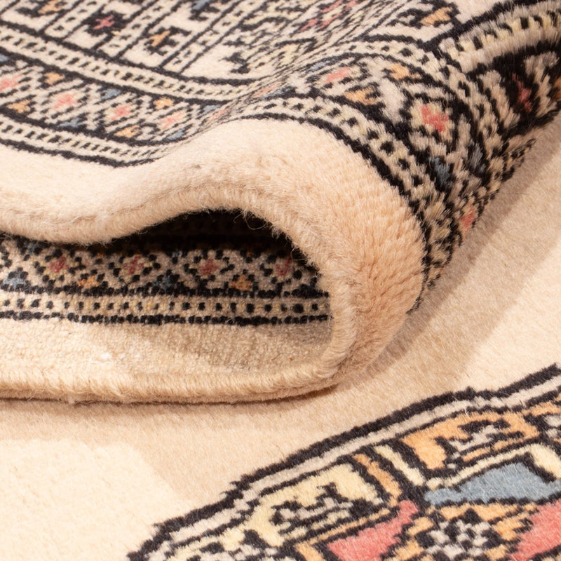 Biegacz Dywan pakistański - 246 x 78 cm - beżowy