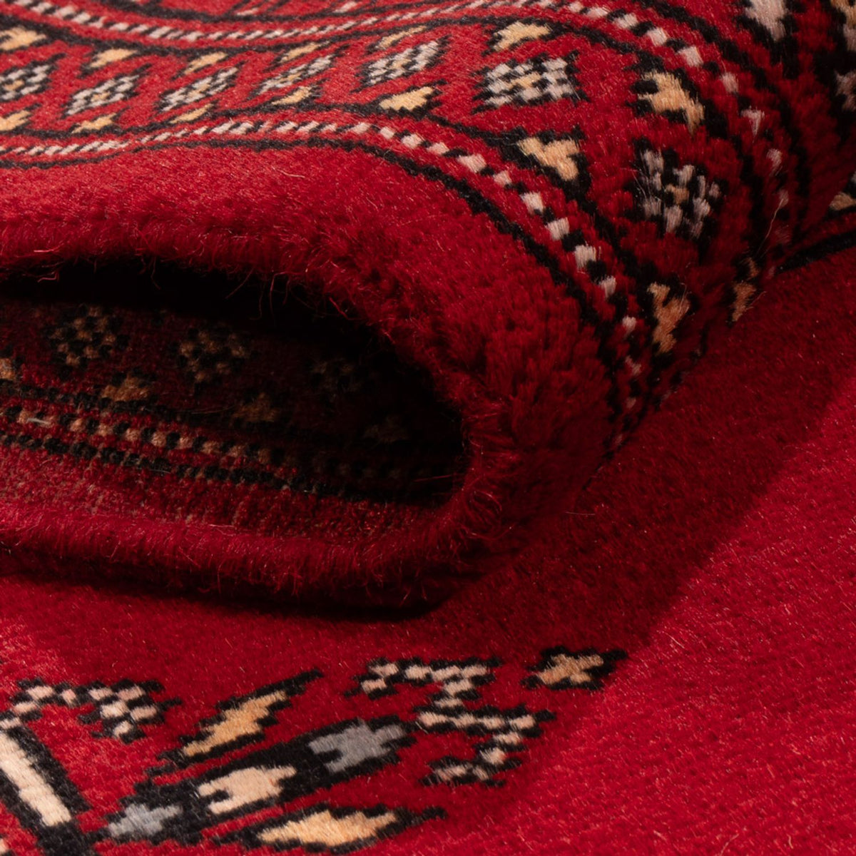 Biegacz Dywan pakistański - 247 x 77 cm - czerwony