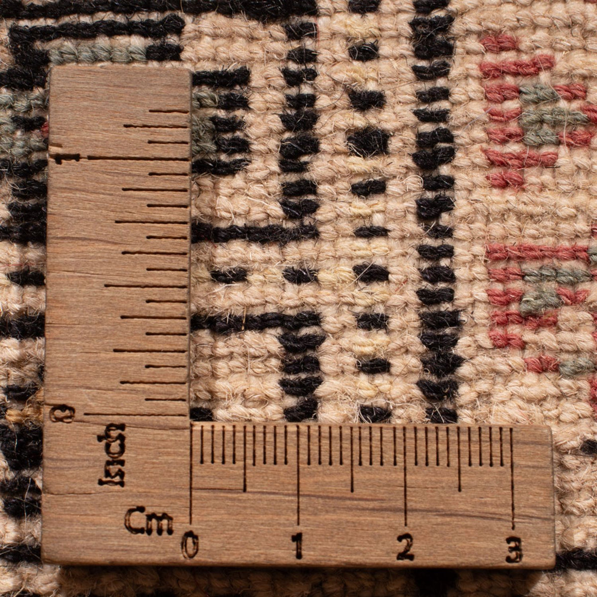 Biegacz Dywan pakistański - 206 x 77 cm - beżowy