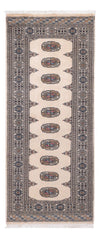 Dywan pakistański 76x183cm - Dywan orientalny - Chodnik / Beżowy / 76 x 183 cm Chodnik