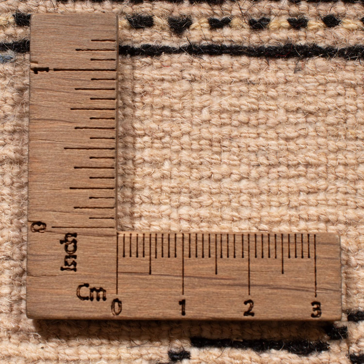 Biegacz Dywan pakistański - 206 x 75 cm - beżowy