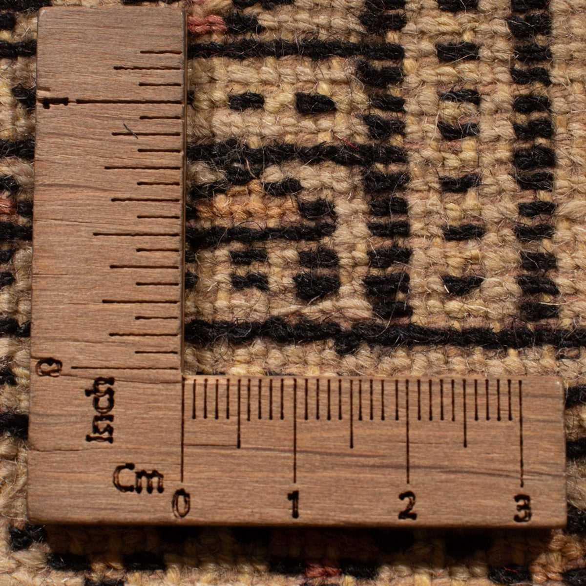 Biegacz Dywan pakistański - 204 x 75 cm - beżowy