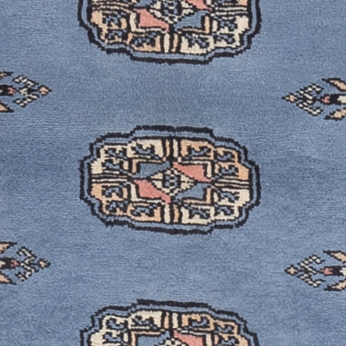 Biegacz Dywan pakistański - 196 x 77 cm - niebieski