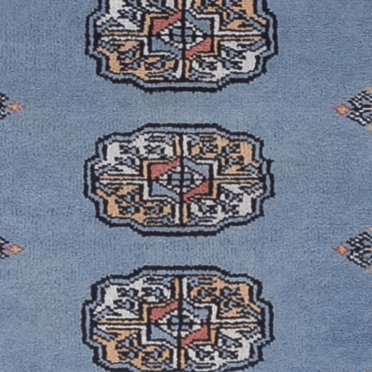 Biegacz Dywan pakistański - 189 x 75 cm - niebieski