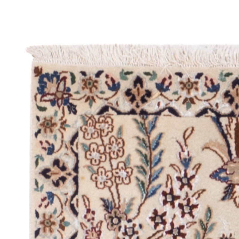 Biegacz Dywan perski - Nain - 226 x 59 cm - kremowy