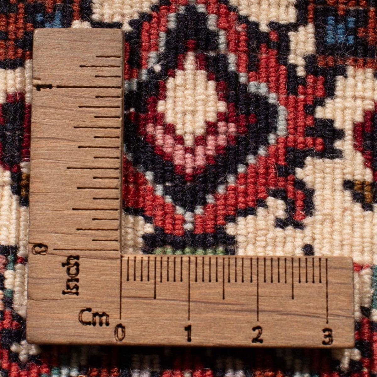 Biegacz Dywan perski - Bijar - 210 x 77 cm - ciemnobrązowy