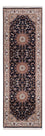 Biegacz Orientalny dywan - Nain - Indus - 253 x 81 cm - ciemnoniebieski
