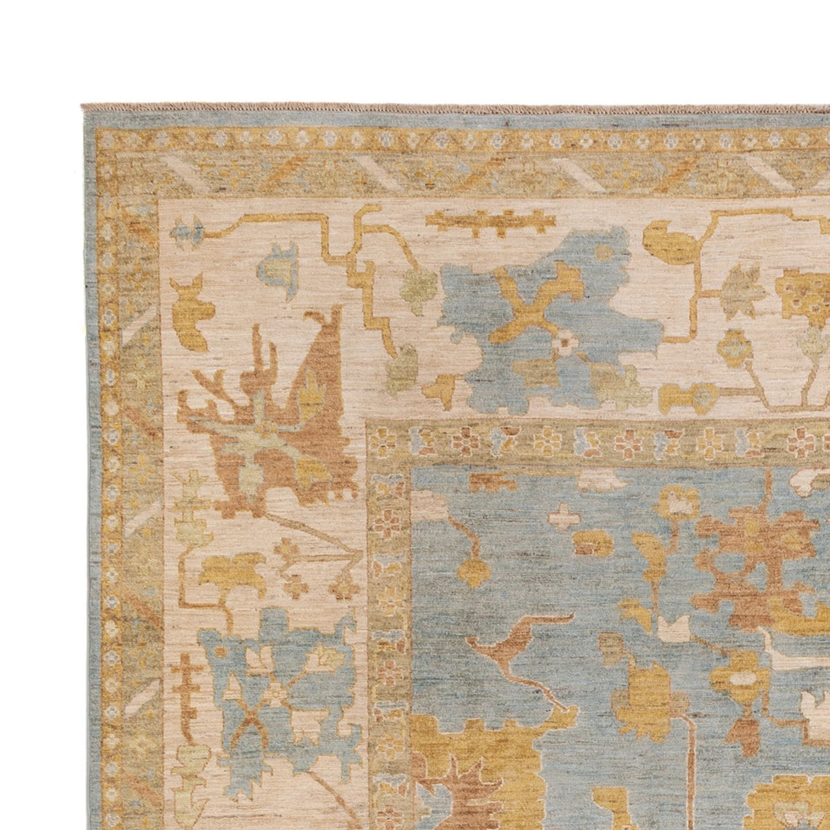 Dywan Ziegler - Usak - 306 x 245 cm - turkusowy