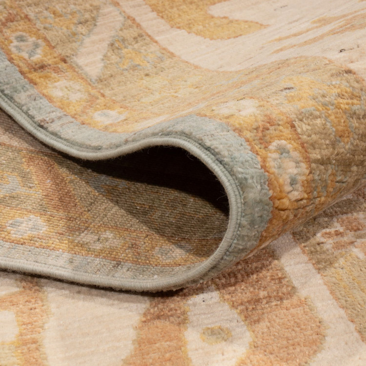 Dywan Ziegler - Usak - 306 x 245 cm - turkusowy