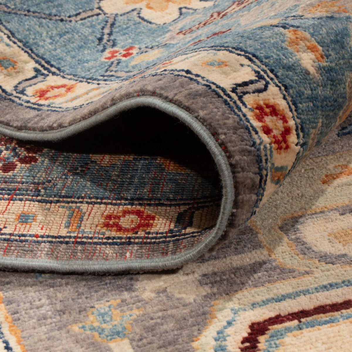 Dywan Ziegler - Usak - 341 x 251 cm - ciemnoniebieski