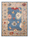 Ushak Dywan 252x334cm - Dywan orientalny - Prostokątny / Niebieski / 252 x 334 cm Prostokątny