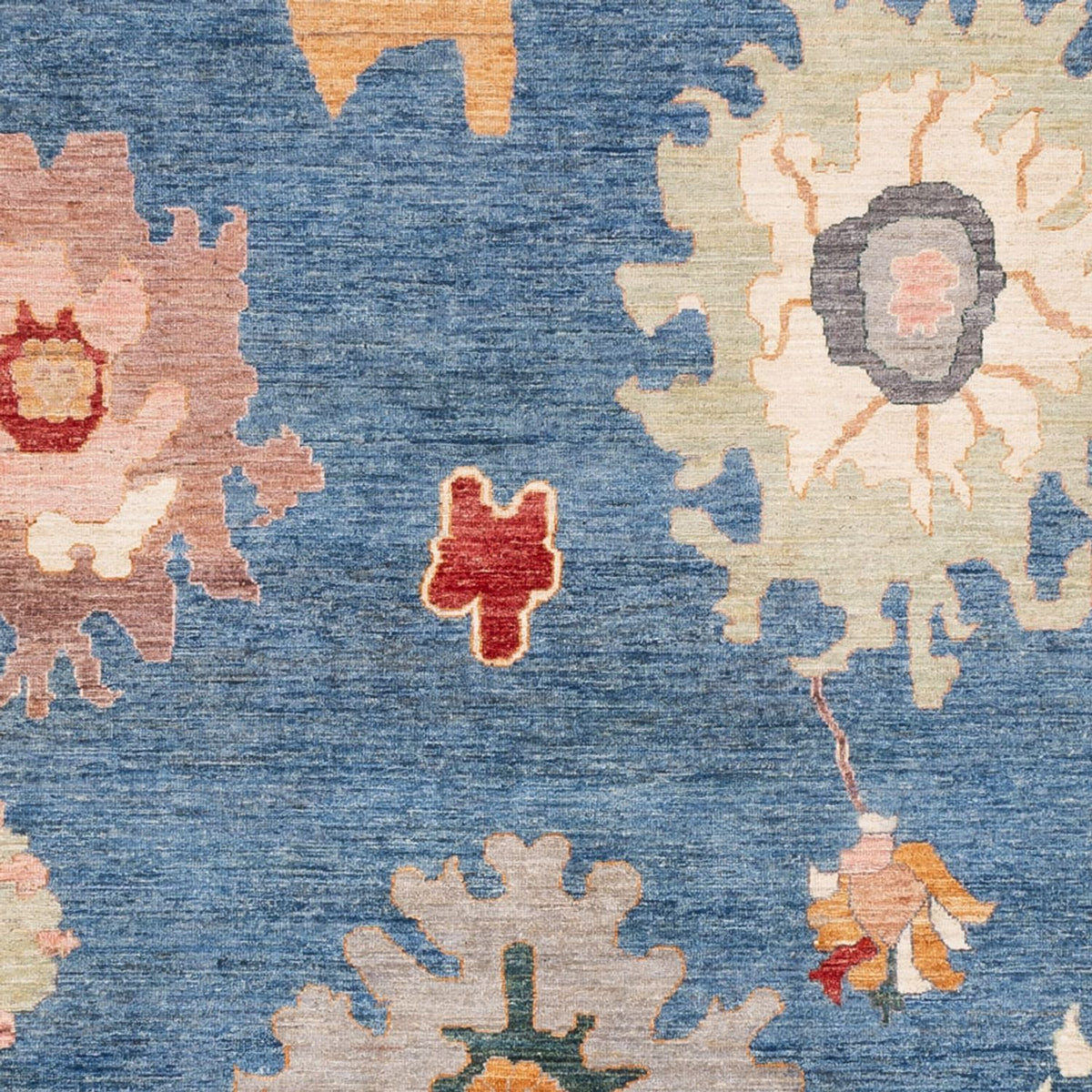 Dywan Ziegler - Usak - 334 x 252 cm - niebieski