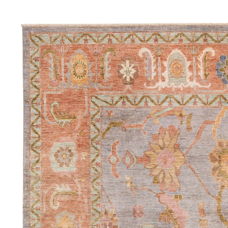 Dywan Ziegler - Usak - 306 x 243 cm - jasnoniebieski