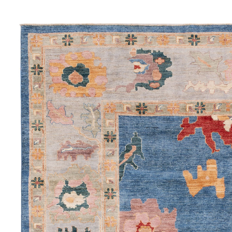 Dywan Ziegler - Usak - 289 x 244 cm - niebieski