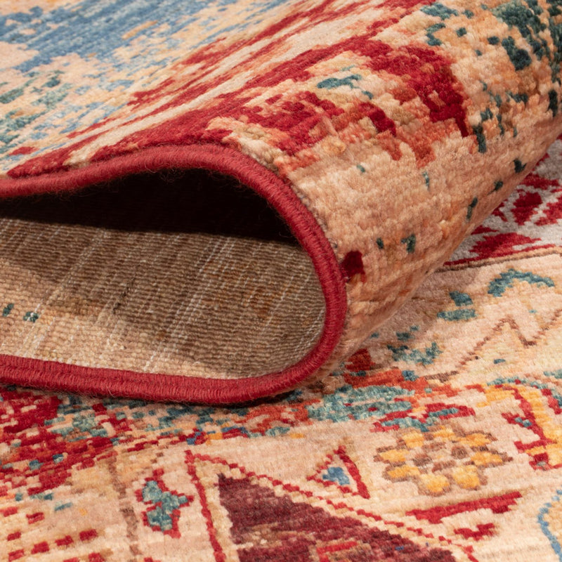 Designerski dywan - 201 x 152 cm - wielokolorowy