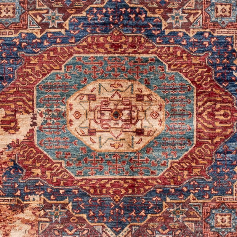 Designerski dywan - 195 x 156 cm - wielokolorowy