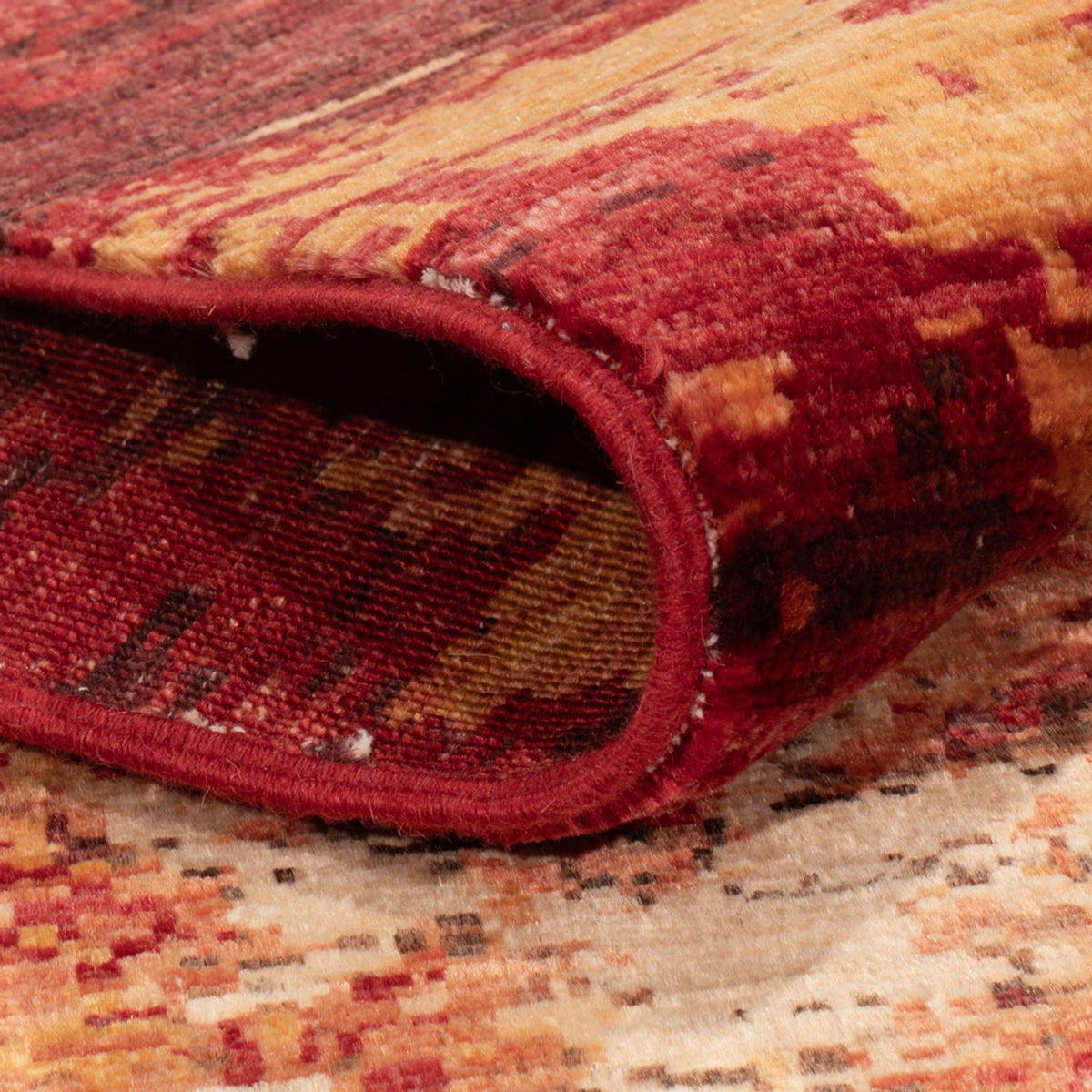 Designerski dywan - 195 x 156 cm - wielokolorowy