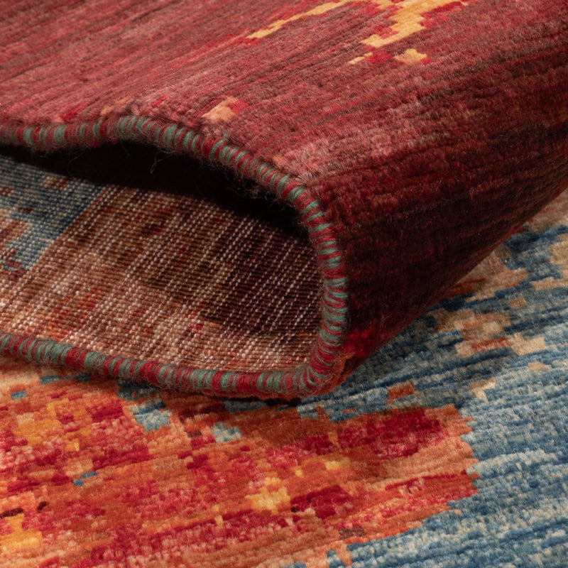 Designerski dywan - 198 x 153 cm - wielokolorowy