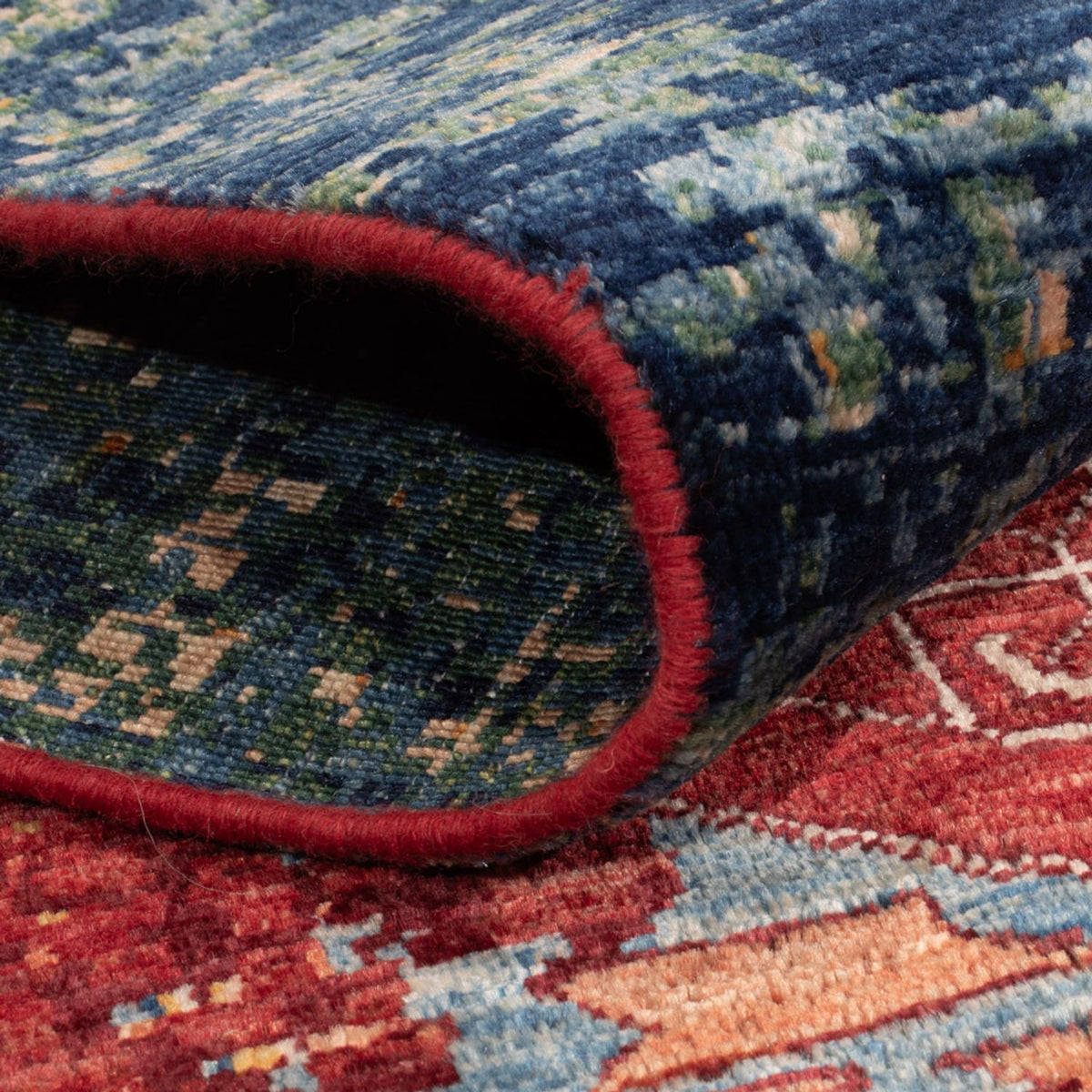 Designerski dywan - 237 x 174 cm - wielokolorowy