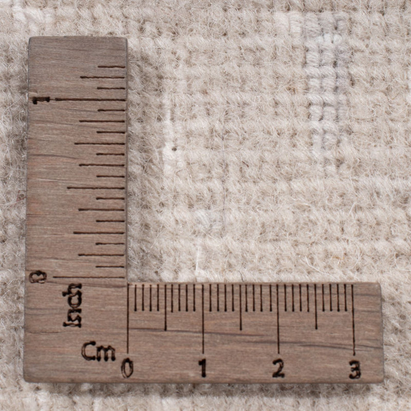 Designerski dywan - 208 x 151 cm - beżowy