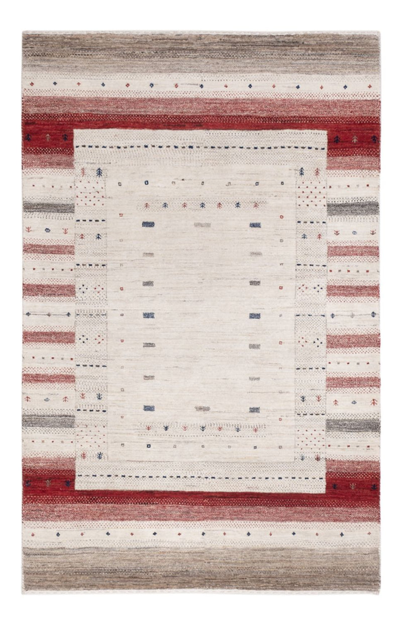 Dywan Gabbeh - Loribaft Indus - 184 x 124 cm - wielokolorowy