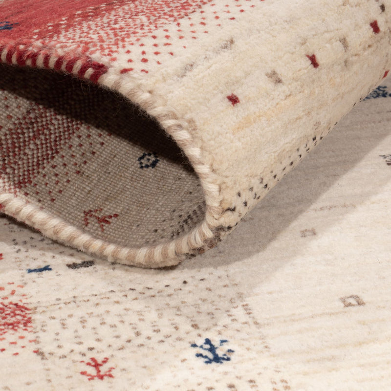 Dywan Gabbeh - Loribaft Indus - 184 x 124 cm - wielokolorowy