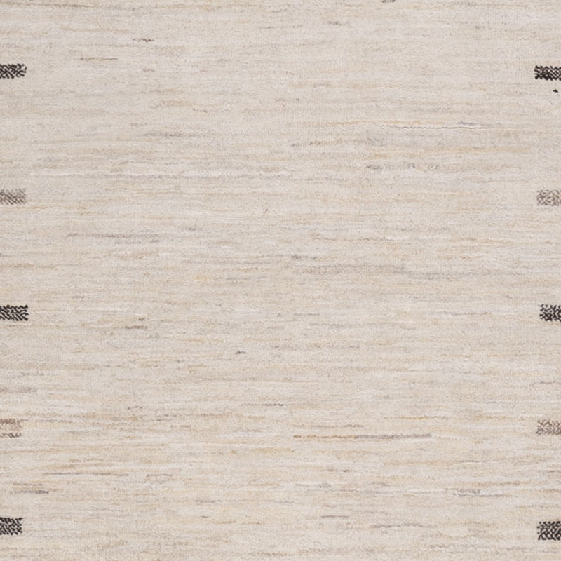 Dywan Gabbeh - Loribaft Indus - 207 x 156 cm - srebrny