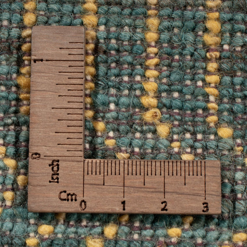 Designerski dywan - 196 x 152 cm - ciemna zieleń