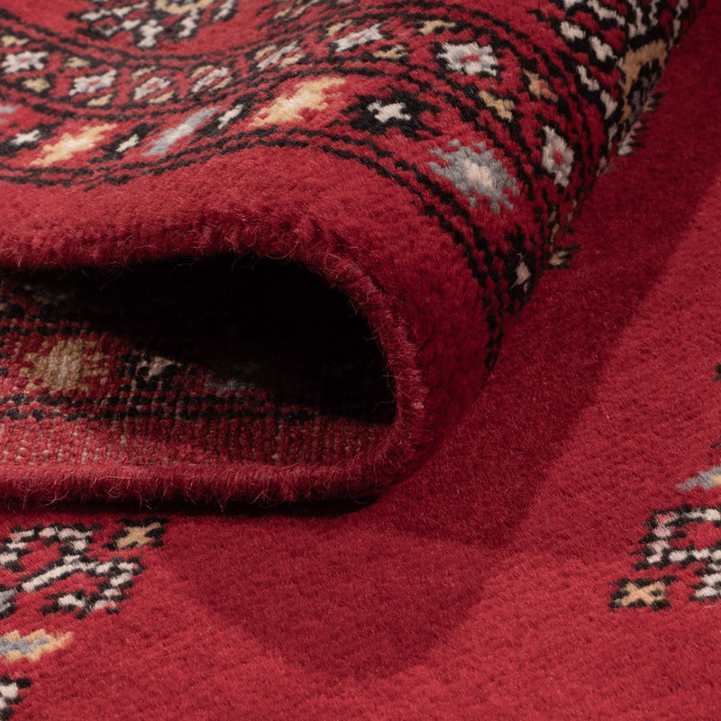 Dywan pakistański - 217 x 139 cm - czerwony